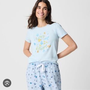 J CrewLight Blue Graphic T-Shirt